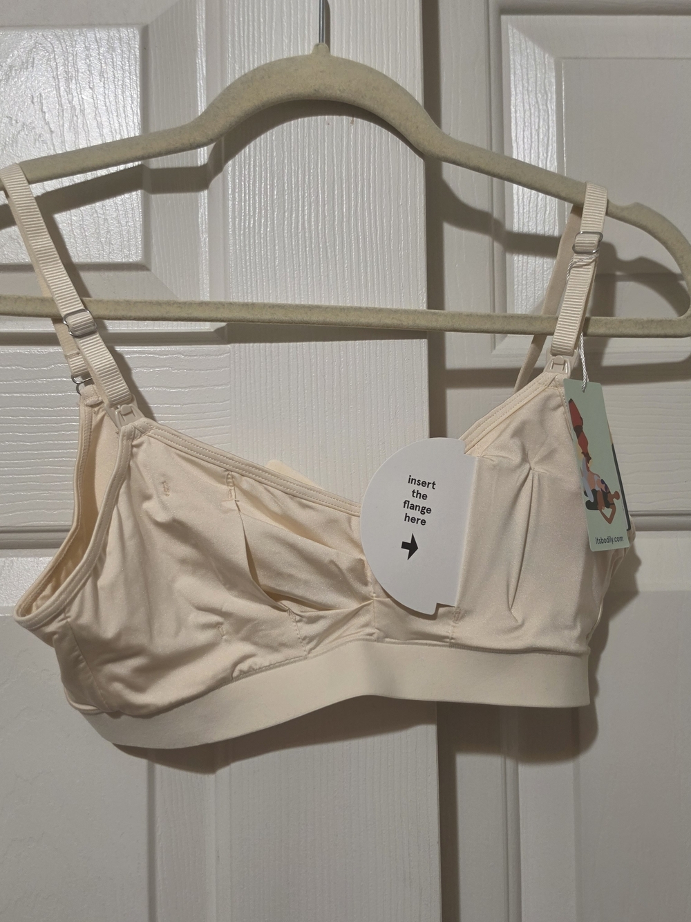 Bodily Do Anything Bra S 4 in 1 Pumping Nursing Wireless Soft Comfort Sunrise